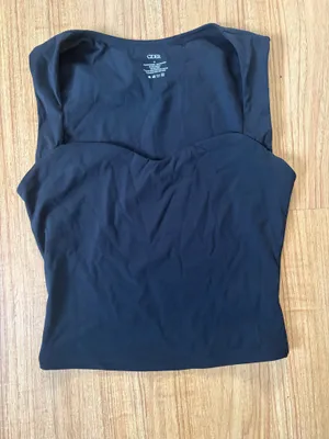 Cider Double Layered Sweetheart Neckline Tank Top thumbnail 2