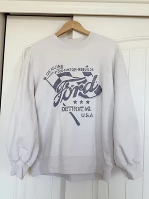 ABERCROMBIE & FITCH Soft A&F Collection ford oversized sweatshirt thumbnail 2
