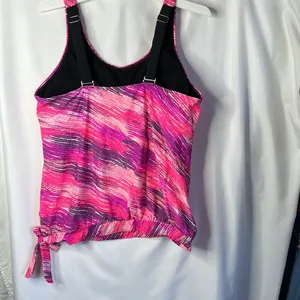Women's Plus Size Tankini Top adjustable strap size XXXL. thumbnail 4