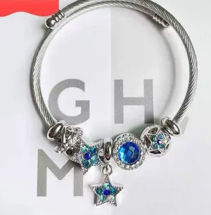 Bracelet for women ins non-fading beaded starry sky crystal internet celebrity new Korean version birthday gift best friend thumbnail 1