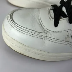 Vans “Lani” size 8 leather vintage white black thumbnail 14