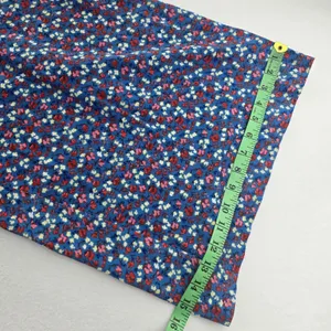 Patrons of Peace 20G Blue Floral Smocked Wide‎ Leg Jumpsuit Women's Size M thumbnail 10