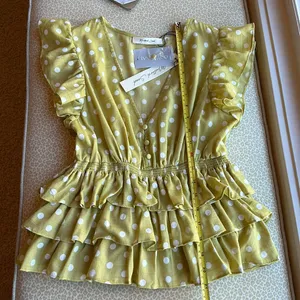 NWT Mustard Seed Tiered Ruffle Top from ivy & Leo thumbnail 11