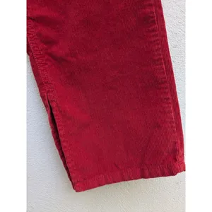 BDG Urban Outfitters Women's Corduroy Jeans Slim Straight Leg High Rise Red 29 thumbnail 4