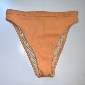 LA HEARTS‎ Peach 2 Piece High Waisted Bottoms Size XS thumbnail 7