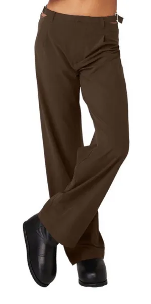 Alo Yoga Mid-Rise Showdown Trouser Expresso XS thumbnail 1