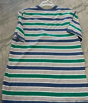 Retro Striped Short Sleeve T Shirt thumbnail 2