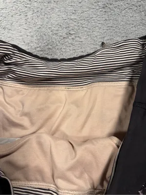 Lululemon speed up Black Patterned Running Shorts 6 thumbnail 6