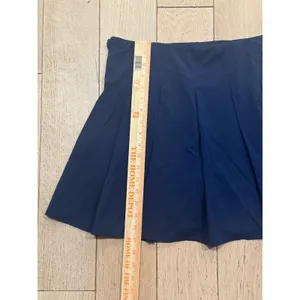 NEW JCrew Pleated Active Academic Preppy Skort Sz M Blue Performance Tennis‎ thumbnail 7