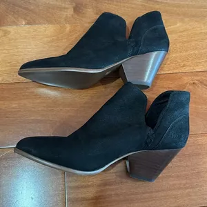 NWOT Frye Reina Cut Out Bootie in‎ black ankle small heel southwestern size 9.5 thumbnail 11