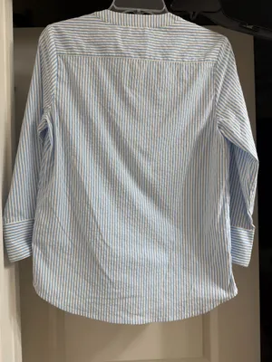 Vineyard vine striped 3/4 sleeve shirt thumbnail 10