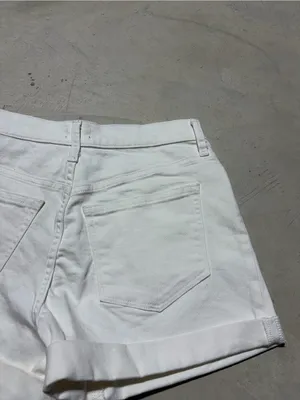 J. Crew White Women’s Rolled-Hem Denim Shorts NWT MSRP$60 25 thumbnail 6