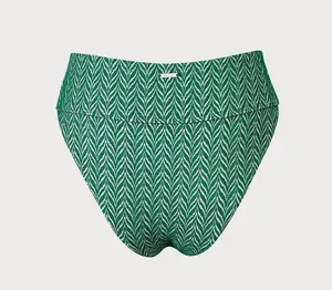 Berlook Geometric Textured Underwire Bikini SET 14 Green Size L thumbnail 12