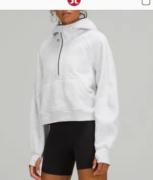 Lululemon Heather Grey Scuba Hoodie thumbnail 3