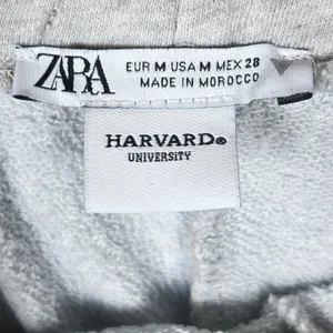Zara‎ Harvard University Lounge Sweat Shorts Womens M Medium Comfycore Gray Logo thumbnail 5