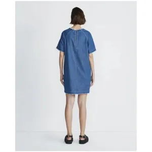 Rag & Bone Justine Featherweight Suki denim S shirt dress thumbnail 3