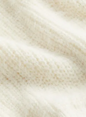H&M White Sweater thumbnail 2