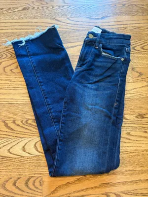Frame Jeans Le Mini Boot Habana Blue thumbnail 1