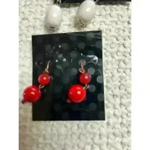Lot of 6 pair costume pierced‎ earrings thumbnail 3