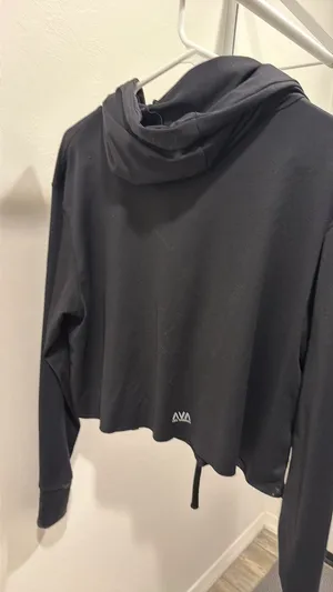 Ava Los Angeles cropped hoodie Black Size L thumbnail 3