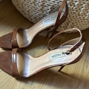 Steve Madden Kassandra Brown Strappy Heels thumbnail 2