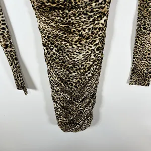 SNDYS x Revolve Skin Leopard Bodycon Maxi Dress Size XS Sexy Designer‎ Going Out thumbnail 8