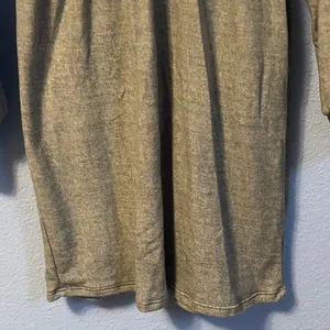 The Nines Boutique S Small 4-6 Long Sleeve Drop Sleeve Hooded Drawstring Gray Dr thumbnail 2