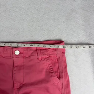 Risen Jeans Twill Jogger Pants Juniors 7/28 Pink RDP5242 Elastic Ankle Stretch thumbnail 5