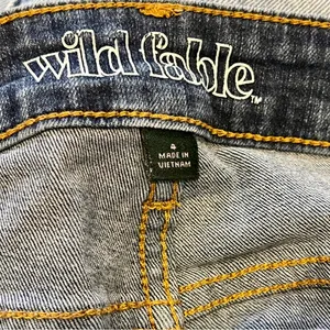 Wild Fable High Rise Skinny Blue Jeans Women’s Size 4 thumbnail 6