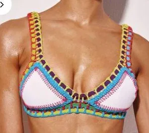 Luxsea Swimwear Crochet Bikini TOP thumbnail 1