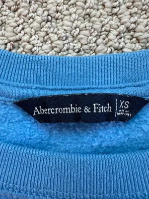Abercrombie Sweatshirt Crewneck Cropped XS thumbnail 3