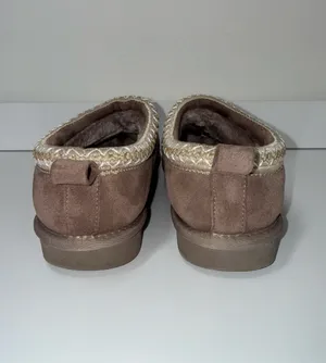 Maurices SuperCush Charlie Clogs Slippers Brown Embroidered Slip On thumbnail 6