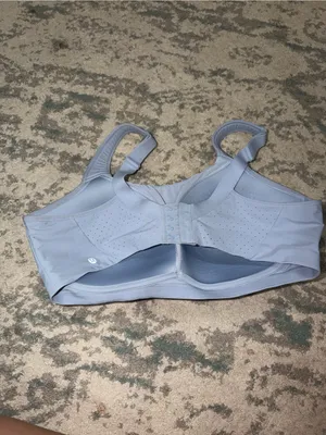 lululemon Run Times Bra High Support 42DDD Icy Blue thumbnail 3