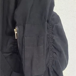 File. 16 Black Full Zip Up Jacket Size Medium‎ Black thumbnail 6