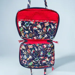 VTG Vera Bradley Regatta 1994 Quilted Shoulder Tote Bag Nautical USA Retired thumbnail 6
