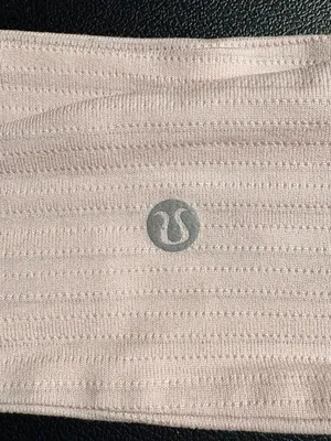 Lululemon License to Train Wide Headband. NWT Sold Out Blissful Pink thumbnail 2