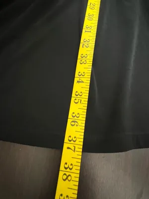 Calvin Klein Black V-Neck Draped Midi Dress Small EUC thumbnail 6