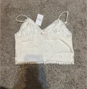 White Lace Tank Top Free People thumbnail 2