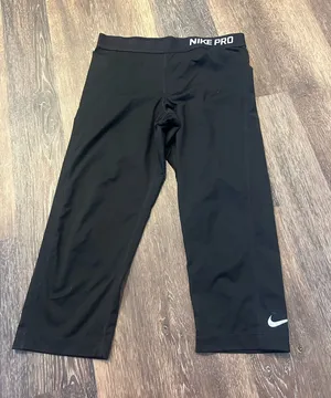 Black Nike Pro Leggings thumbnail 1