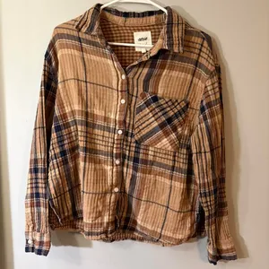 aerie flannel button up‎ Size M thumbnail 1