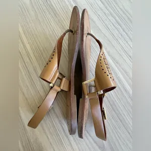 Tory Burch Tan Leather Sandals thumbnail 3