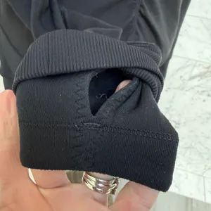 Lululemon Base Runner Hoodie Wee Stripe Black Heathered Black Medium 8 thumbnail 7