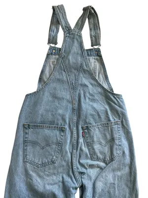 Levi’s Premium VINTAGE OVERALLS Size XS Retro 90s baggy workwear Utility Granola thumbnail 12