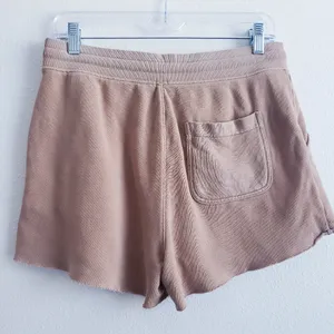 Aerie Cream Athletic Relaxed Shorts thumbnail 5