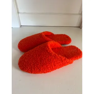 Bombas‎ women's Sunday Mule Slipper in bright rust orange size 10 thumbnail 3