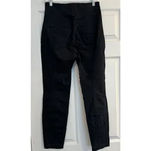 A.L.C. Kingsley Lace-Up Pants Size 6 Black ASO Kim K. Cropped High Rise Grunge‎ thumbnail 5