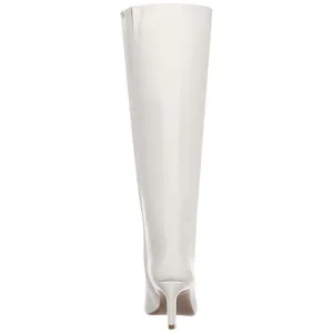 On 34th Womens Rachelle Stovepipe Boots 10019723900 Bone Smooth 6.5M thumbnail 12