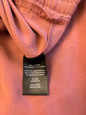 32 Degrees Cool Large Elastic Waist Shirt Dress Mauve Pink Scoop Neck Pockets thumbnail 13
