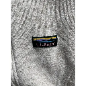 L.L.Bean Women’s Fleece Jacket Small Gray Full Zip Outdoor Casual thumbnail 5