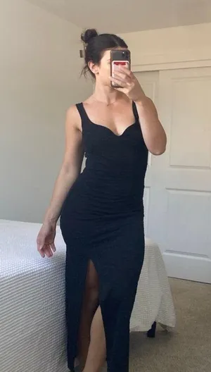 NWOT H&M midi dress with side slit thumbnail 1